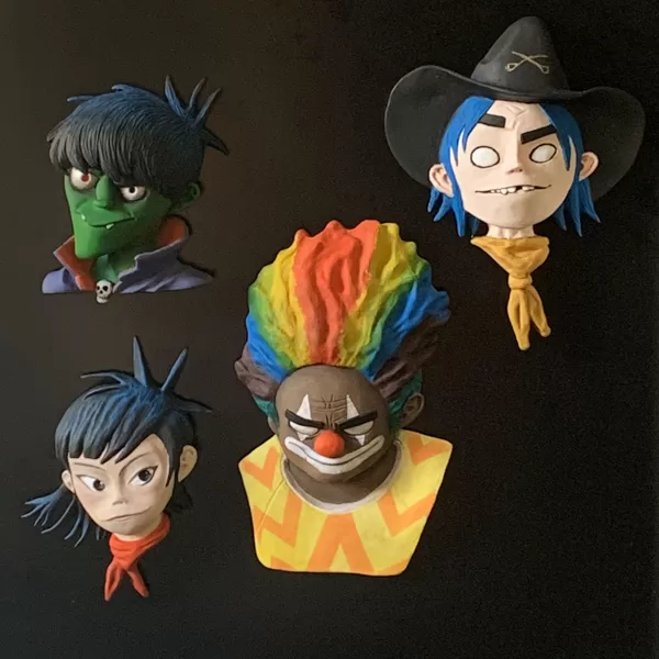 Gorillaz Almanac 2020 magnets